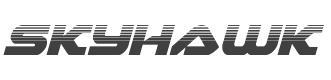 Skyhawk Halftone Italic style